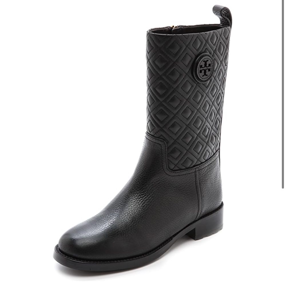 Tory Burch Marion Quilted Booties